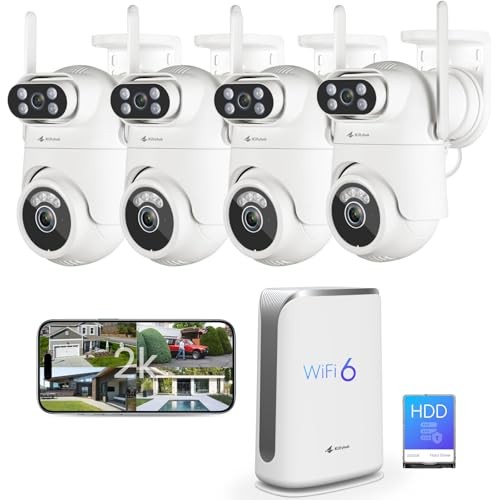 Dual Lens Security Camera 2K Wireless Outdoor PTZ Auto Tracking gallery