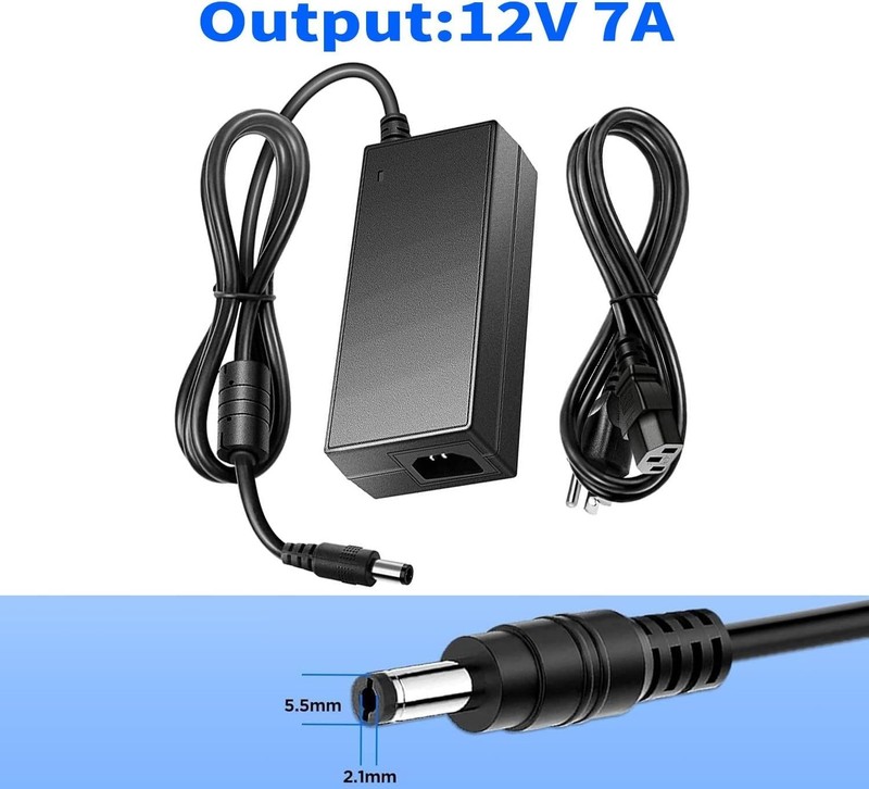 12V 7A CCTV Power Adapter with 8-Way Splitter for Ultimate Security Systems gallery