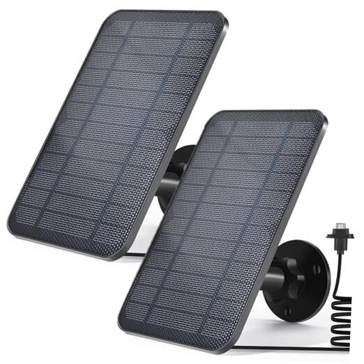 Solar Panel for Blink Outdoor Camera 4, 4W Solar For Blink Outdoor 4 (2 pack)
