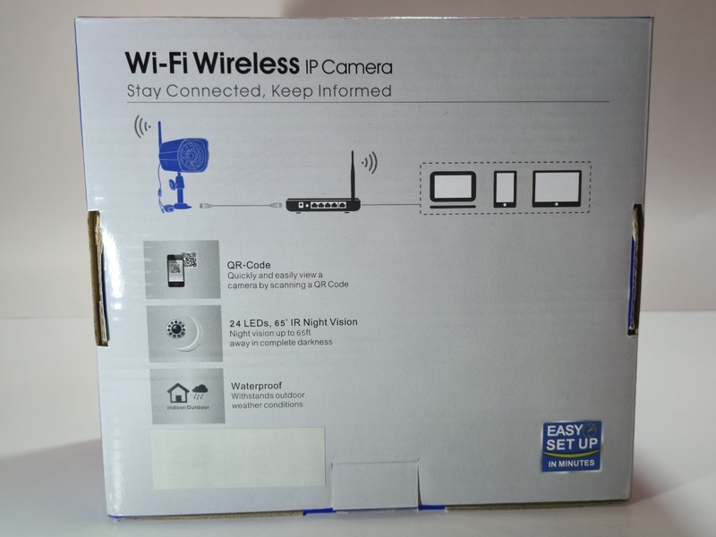 Zmodo 720p Outdoor Wi-Fi Wireless IP Camera ZP-IBH13-W, New Open Box gallery
