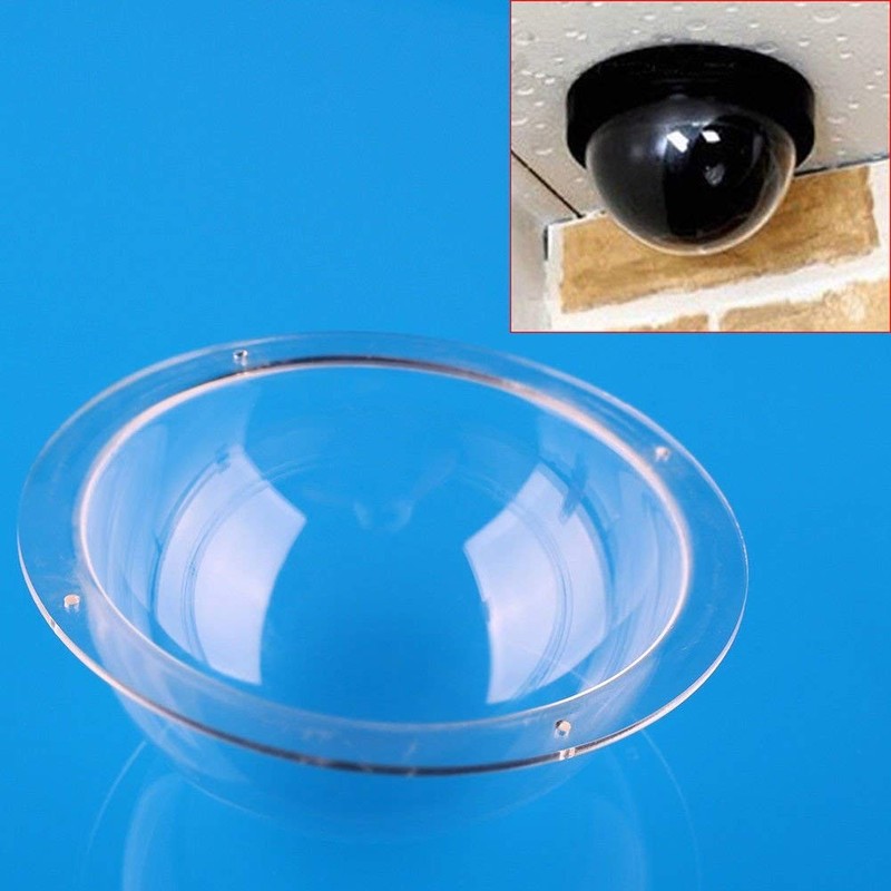 Trolleyshop Diameter 3.94 inch/100MM w/ 4 Holes Acrylic Dome Flange Transpare... gallery