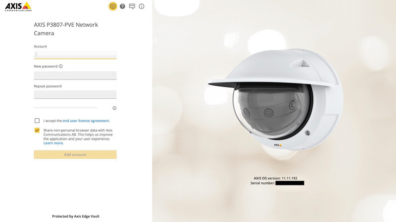Axis P3807-PVE Network Security Camera NEW OPEN BOX - TESTED - LATEST FIRMWARE gallery