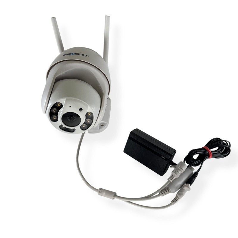 GENBOLT GB213H-4G Wi-Fi Security Camera White 3G/4G LTE Cellular Night Vision
