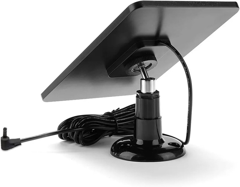 Ring Camera Solar Panel Charger for Stick Up and Spotlight Cams, Weatherproof gallery