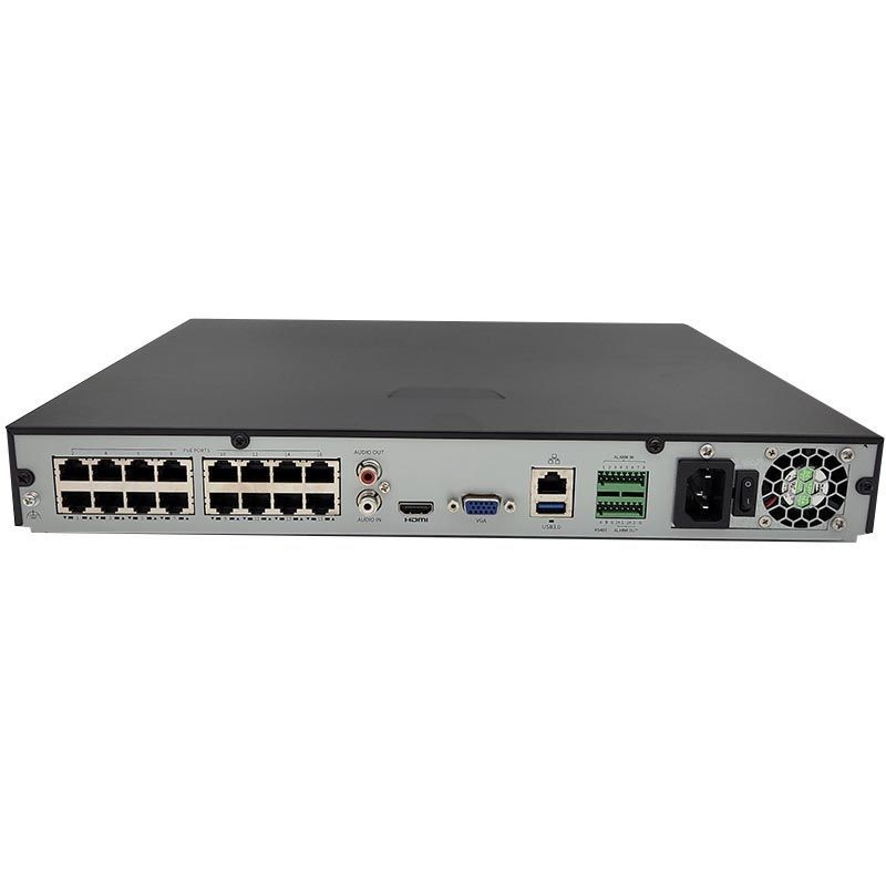 Alibi 16 Channel NVR with 4TB HDD with 10 8MP Turret cameras and Junction boxes gallery