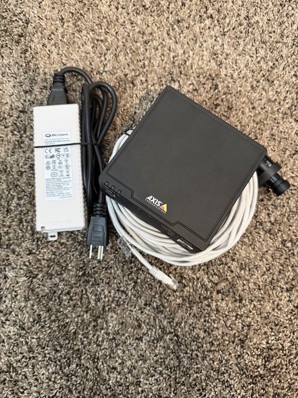 Axis F41 Main Unit F1005-E Sensor Camera Kit w/ Microsemi PoE Injector