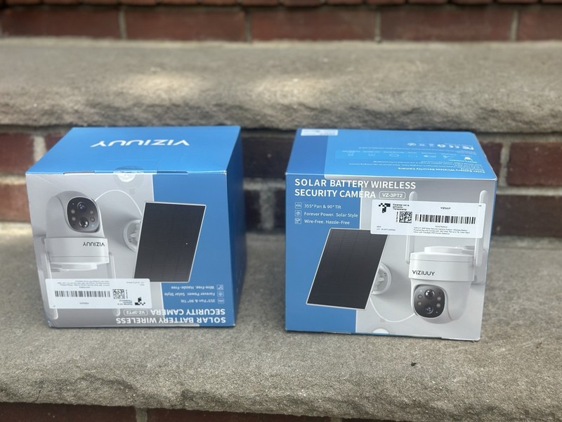 VIZIUY VZ-3PT2 PTZ 3MP Wireless Wi-Fi Solar/Battery Outdoor Color Camera gallery