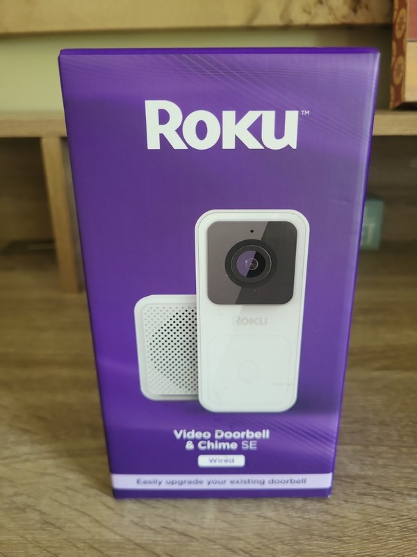 New Roku Video Doorbell and Chime SE Wired DS10005 – New/Sealed