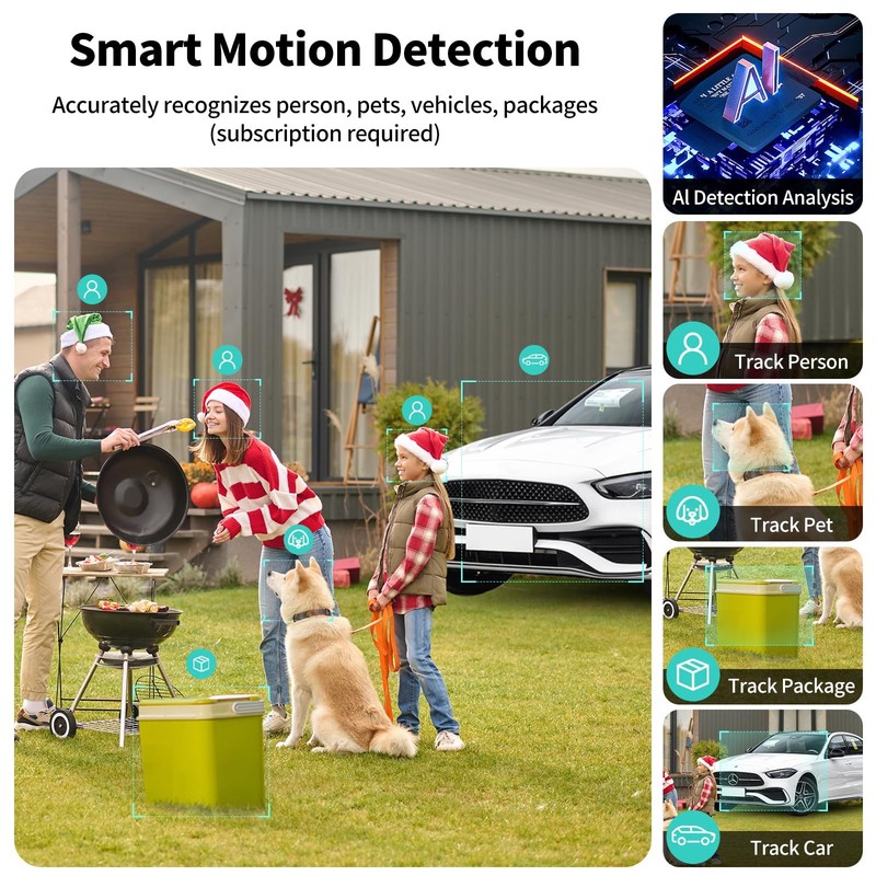 2K FHD Solar Powered Security Cameras Wireless Outdoor,WiFi Wireless Cameras,... gallery