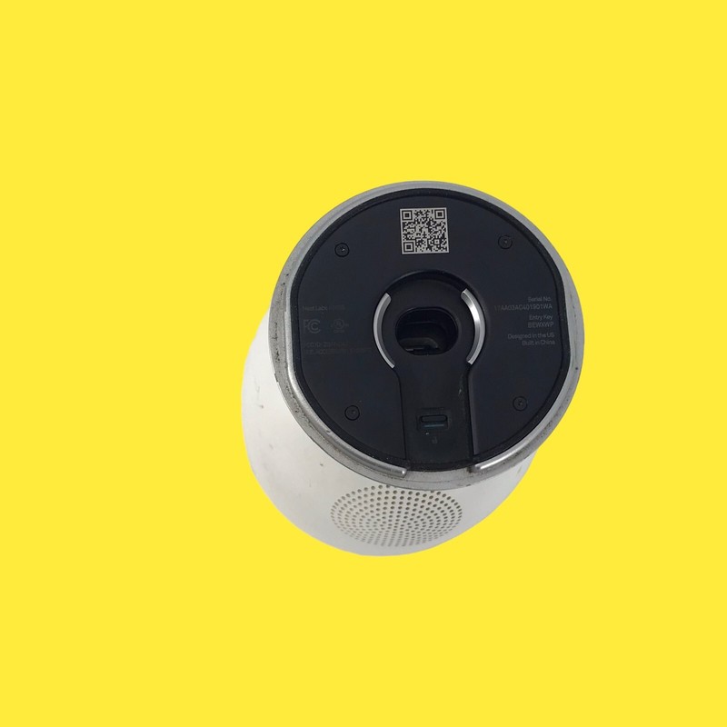 AS/IS - A0055 Google Nest Cam IQ Outdoor Surveillance Camera #3311 Z41/4 gallery