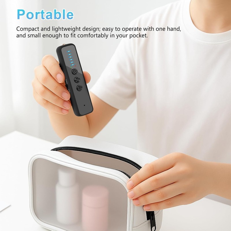 Hidden Camera Detector Upgraded Portable RF Signal Scanner, Wireless Bug Finder gallery