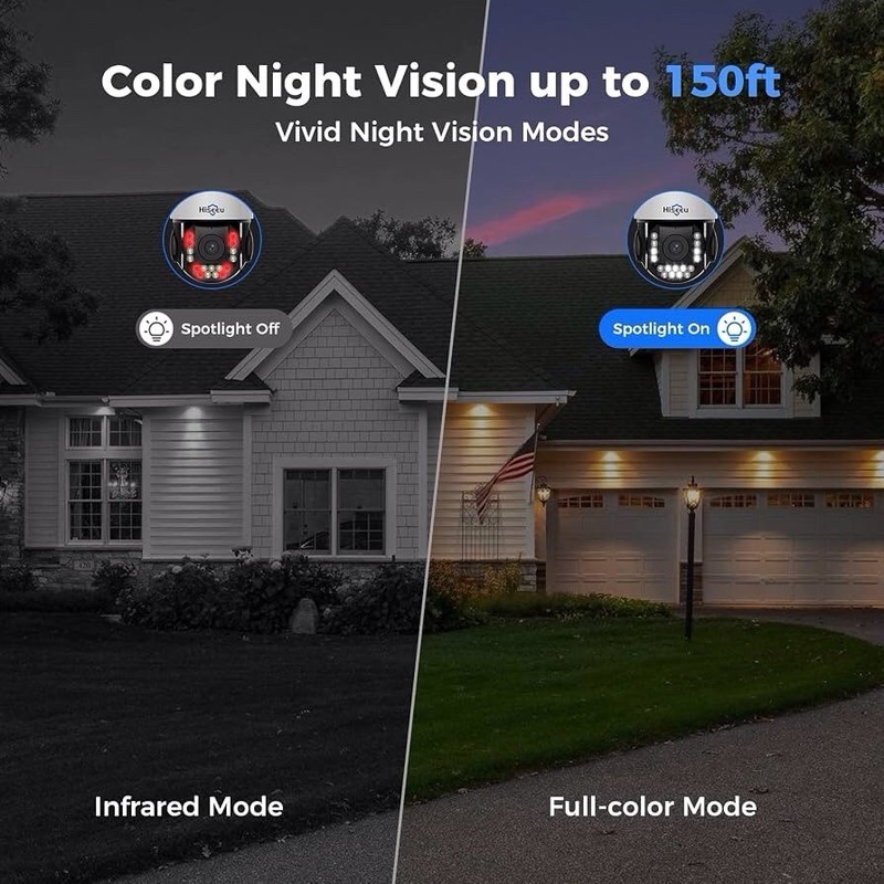 Hiseeu [4K HD + 30X Zoom] 4K PoE PTZ Security Camera, 8MP IP PoE Camera for Home gallery