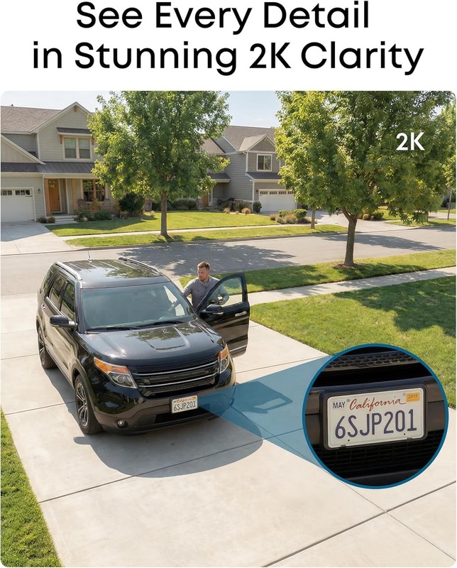 eufy Security eufyCam C37 2K Solar Pan Tilt Outdoor Camera gallery