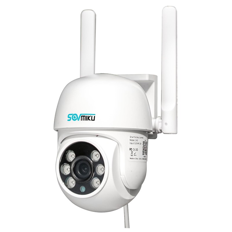 CA3 AI Auto Tracking Mini 2K Security Camera Wireless Outdoor, Two-Way Audio,…