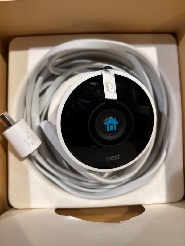 *OPEN BOX READ* Google Nest NC2100ES Outdoor Wired Cam Security Camera 1st Gen gallery