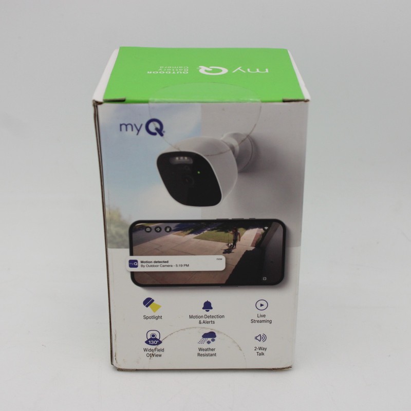 MyQ Wireless Outdoor 2K All-In-One Battery Camera | 141-4326-000 | MYQ-C39VXXW gallery