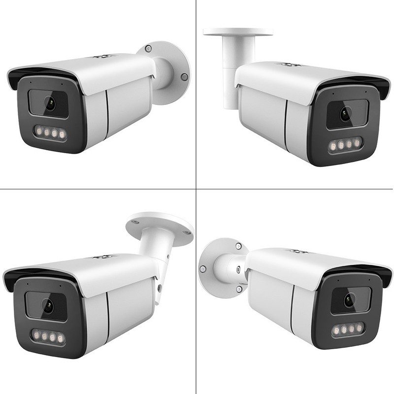 VIKYLIN 24h Full Color Bullet POE 8MP 4K IP Security CAMERA Bulit in Mic Outdoor gallery