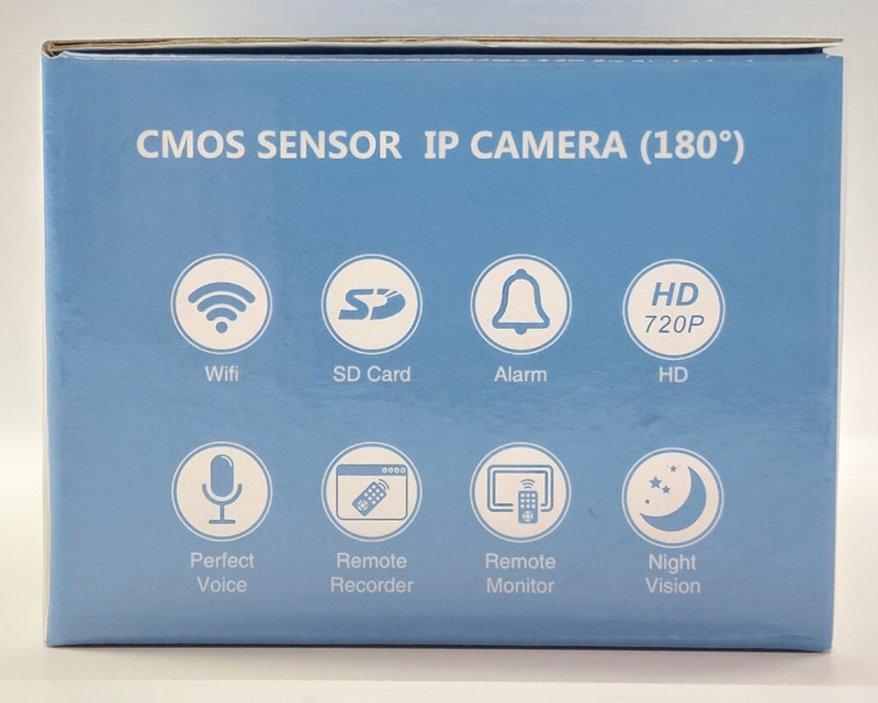 Lot of 2 - XtremPro CMOS Sensor Smart HD IP Camera (180°) IPW2-720P 489705436588 gallery