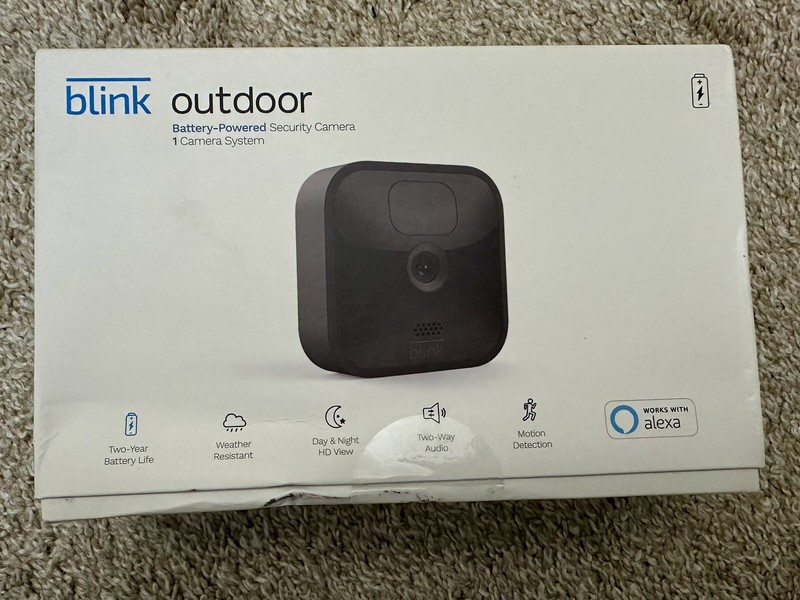 Blink Outdoor Security Camera Brand New!!