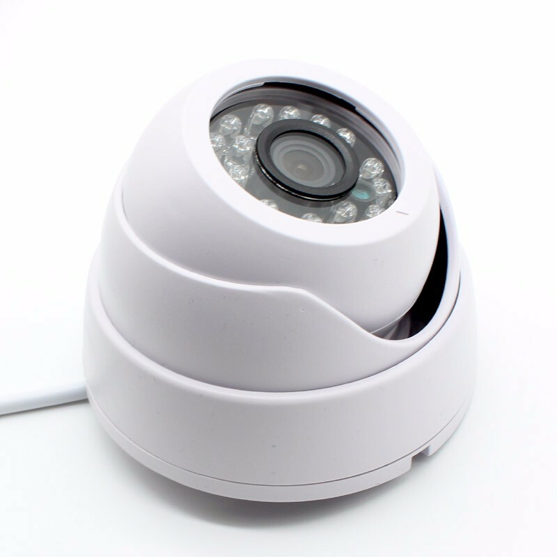 HD 1080P 2MP AHD CCTV Camera Dome Security IR Color Indoor, 24Leds 3.6mm lens gallery