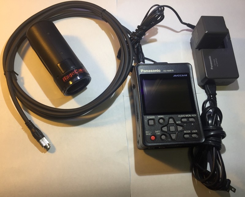 Panasonic AG-HCK10G AVCCAM Camera AG-HMR10 Recorder AG-C20003G Cable PKG MINT