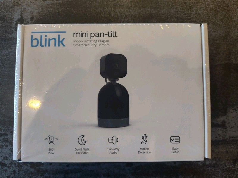 Blink Mini Pan-Tilt Camera – Black
