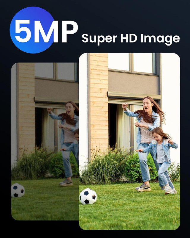 C186 5MP 3K Aurora Lux True Color Night Vision Poe IP Security Camera, Smart Per gallery