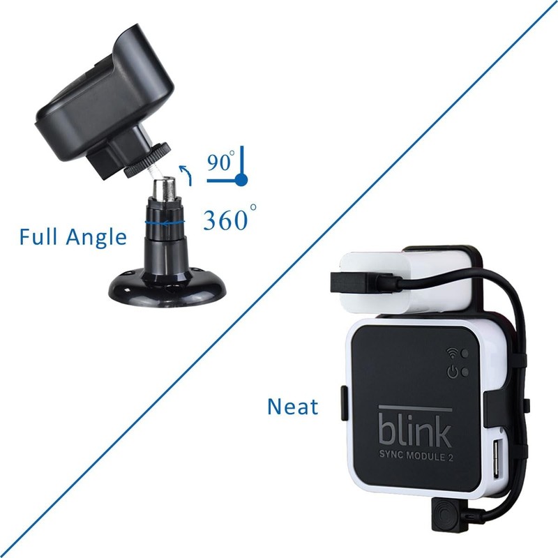 Blink Outdoor 4th Gen Camera Mounting Brackets 5-Pack Weatherproof 360° Adj gallery