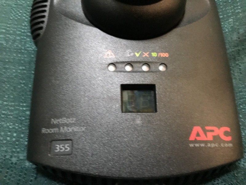 APC NetBotz Room Monitor 355 Security Camera - NBWL0355 gallery