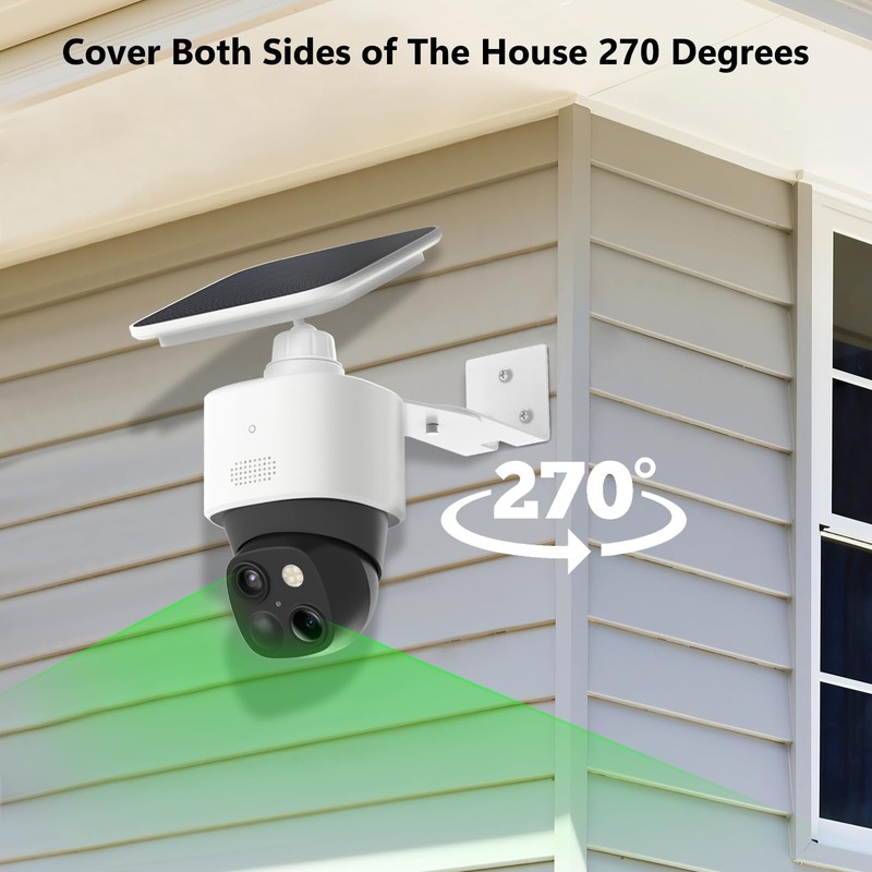 Corner Metal Wall Mount Bracket For Eufy Security SoloCam S340, Blind Spots, 2Pc gallery
