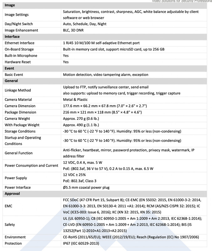 CMIP8042W-28MA 4MP Camera gallery