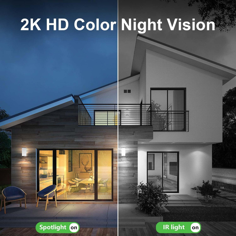 Security Cameras Wireless Outdoor, Free Cloud Storage, Solar Wifi Cameras for Ho gallery