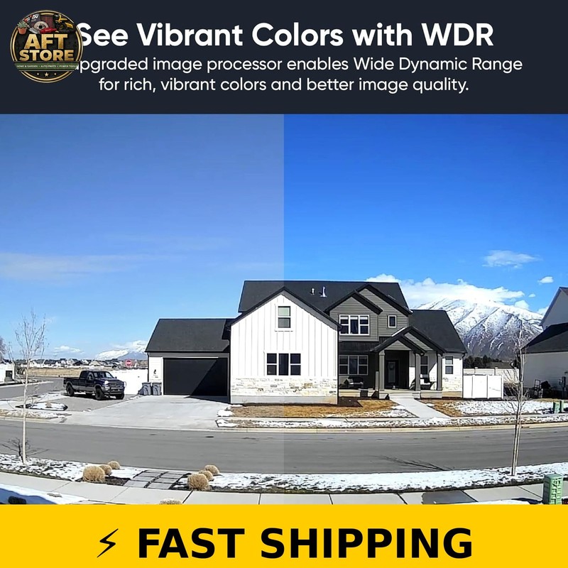 Wyze Cam v4 2.5K QHD Indoor/Outdoor Security Camera gallery