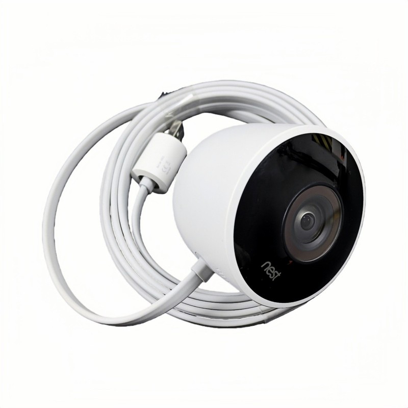 Google Nest Cam Outdoor Security Camera Wired 1080P NC2100ES Wi-Fi Night Vision gallery