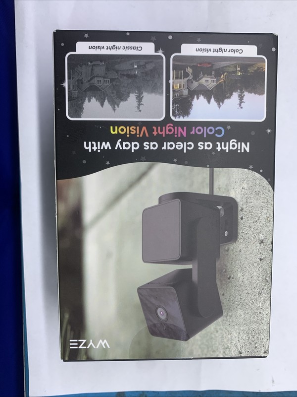 (SEALED) WYZE Cam Pan v3 Indoor/Outdoor 1080p Wi-Fi Smart Security Camera Black gallery