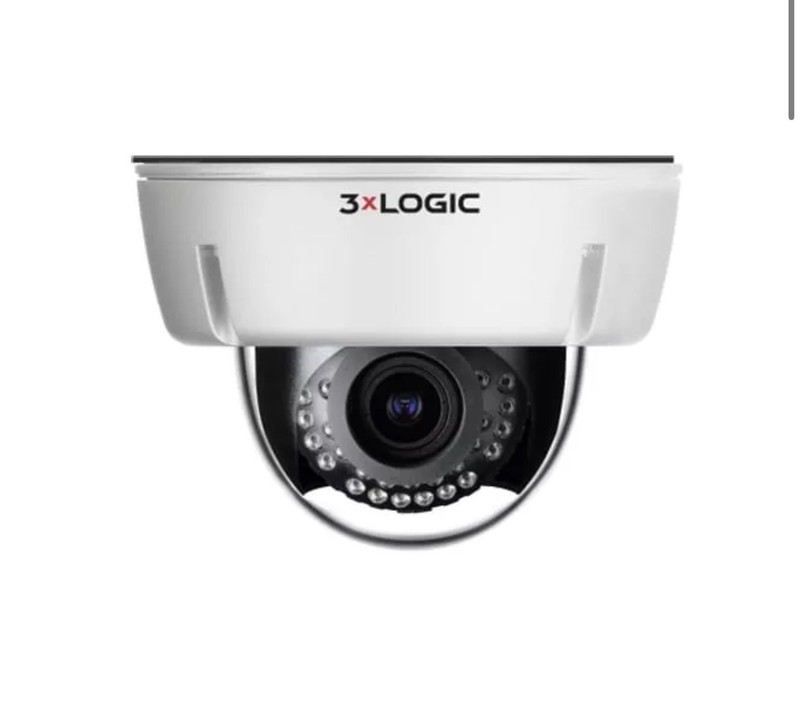 3XLOGIC 2 Megapixel Outdoor Dome Analog Network Camera VA-2MD-OD-RIWH-02