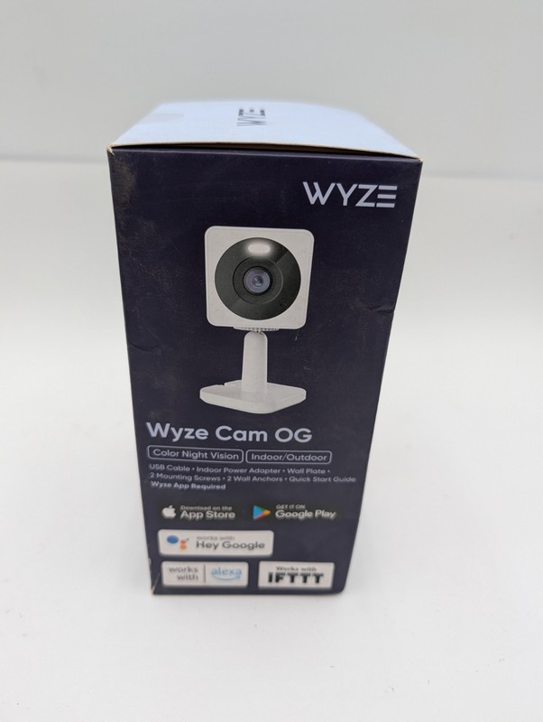 Wyze Cam OG Wired Indoor/Outdoor 1080p HD Smart Home Security Camera Spotlight gallery