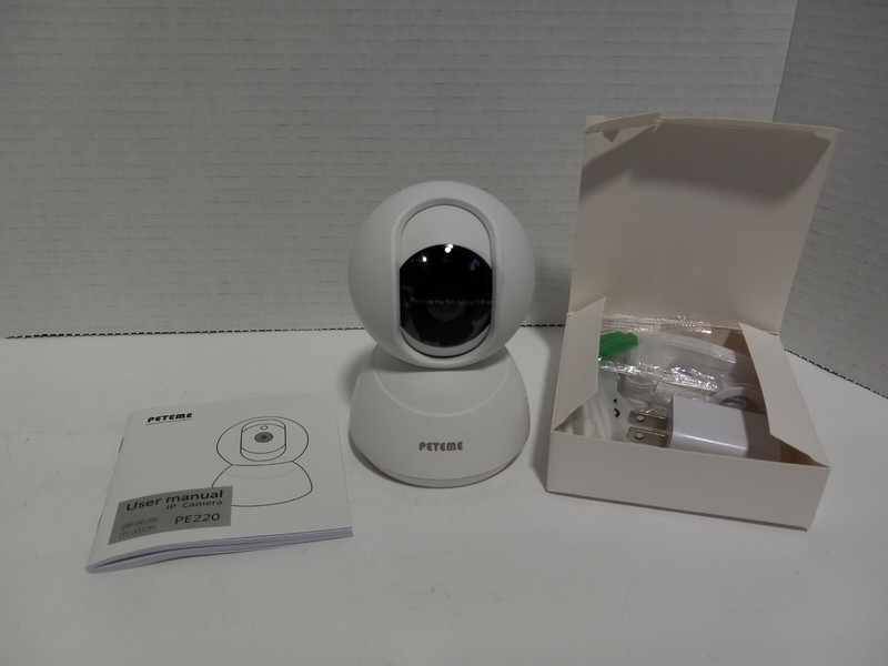 PETEME IP Camera Baby Pet Monitor PTZ Control 1080P FHD Home WiFi Security gallery