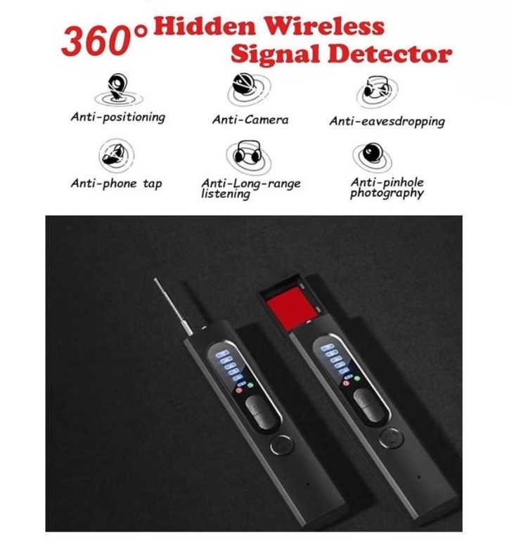Hidden Camera Detector,2024 Anti Spy Camera Detector,Portable Wireless Camera... gallery