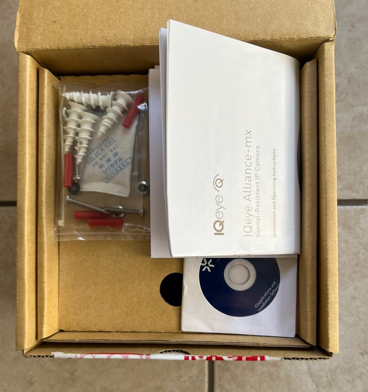 IQ inVision IQeye Alliance-mx IQM64WR-A4 Vandal Resistant IP Camera Open Box gallery