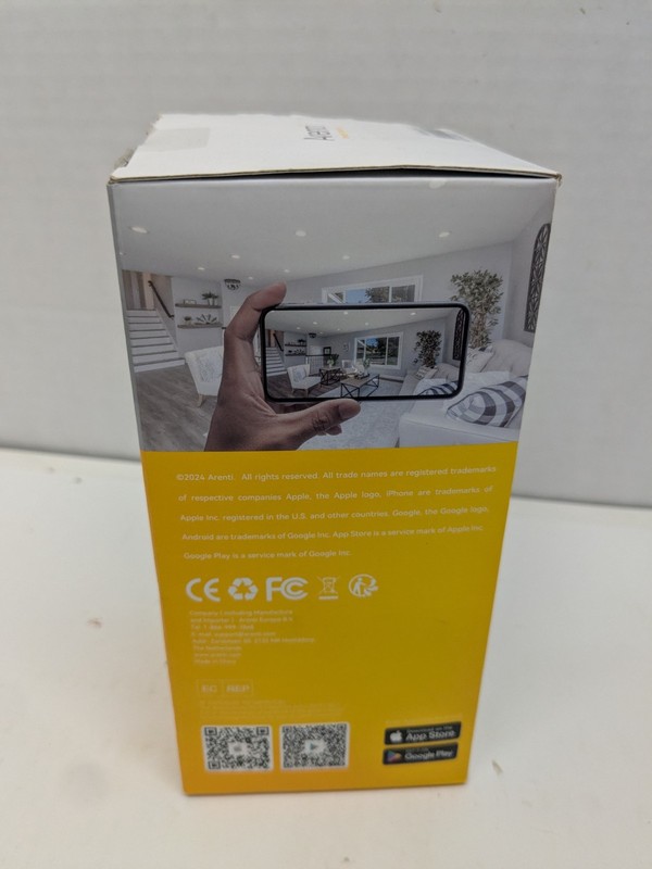Arenti P2Q 4MP Indoor IP Wi-Fi Surveillance Camera Dual-Band White gallery