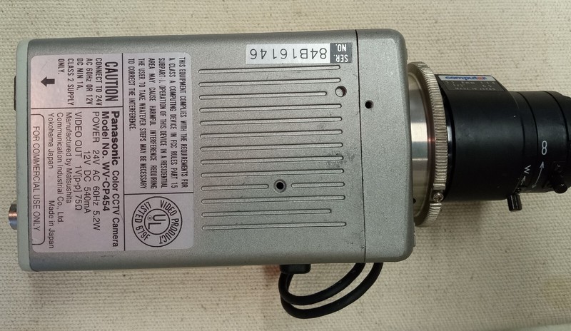 Panasonic Super Dynamic WV-CP454 Color CCTV Camera gallery