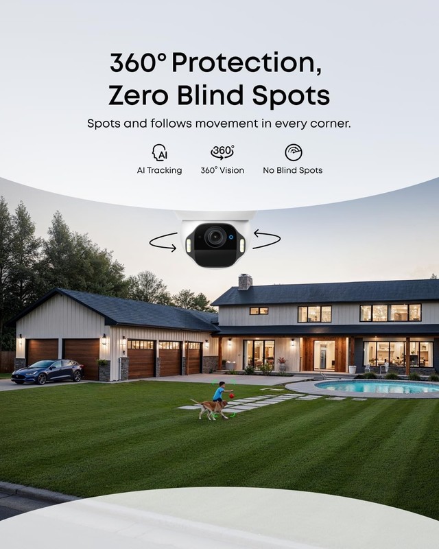 eufy SoloCam E42 4 Cam Kit 4K Solar Outdoor Wireless Security gallery