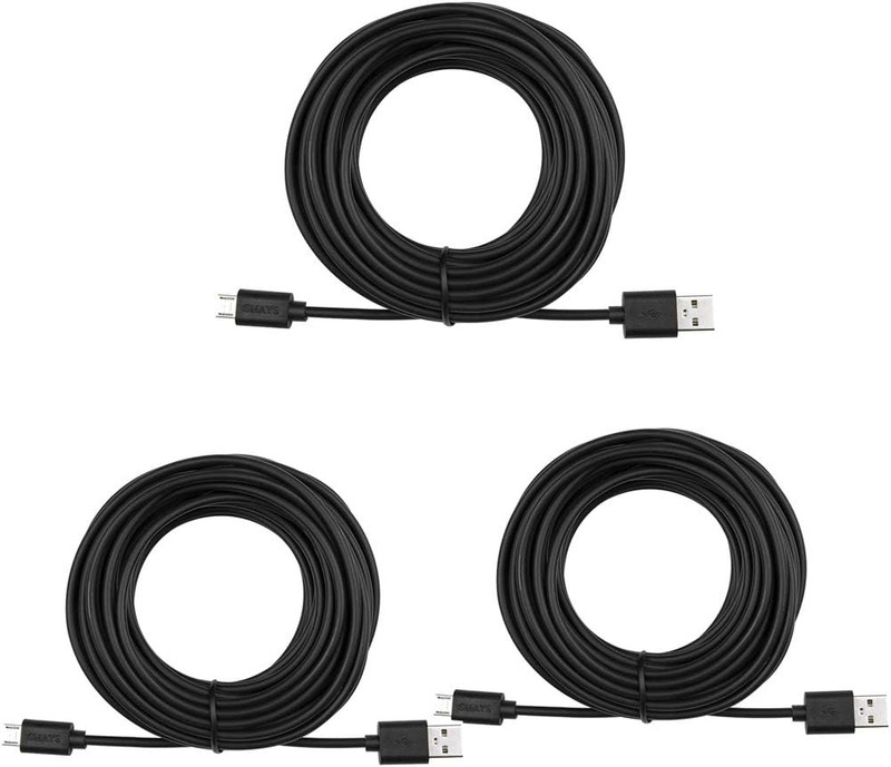 Extension Cable Replacement for Blink Mini, Eufycam 2C, Wyze Cam V3 or Pan V2, Y gallery