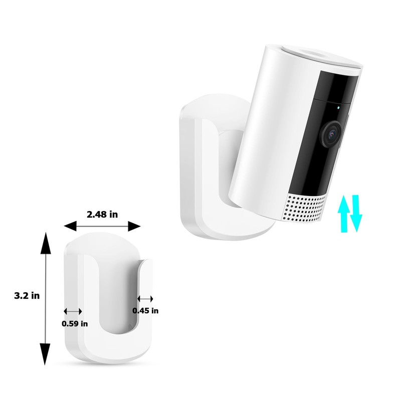 No Drill Ring Indoor Cam Adhesive Wall Mount Bracket - No Screws Needed, Easy... gallery