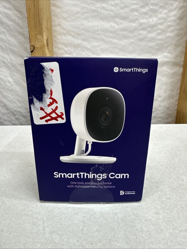 Samsung SmartThings Indoor Security Camera 1080P HD Video W/HDR GP-U999COVLBDA