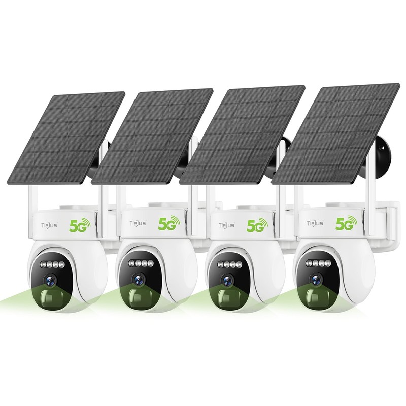 2.4G/5G Security Cameras Wireless Outdoor, 2K Solar Camera for Home Security,…