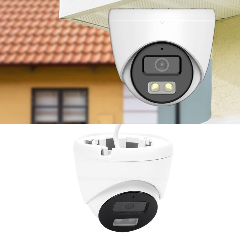 5MP Dome Camera 2.8mm Wide Angle Lens H.265+ Wide Dynamic Range PoE Outdoor CLVS