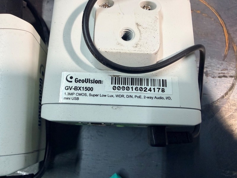 Geovision Bx-1500 cameras, in good condition, factory reset and ready to go