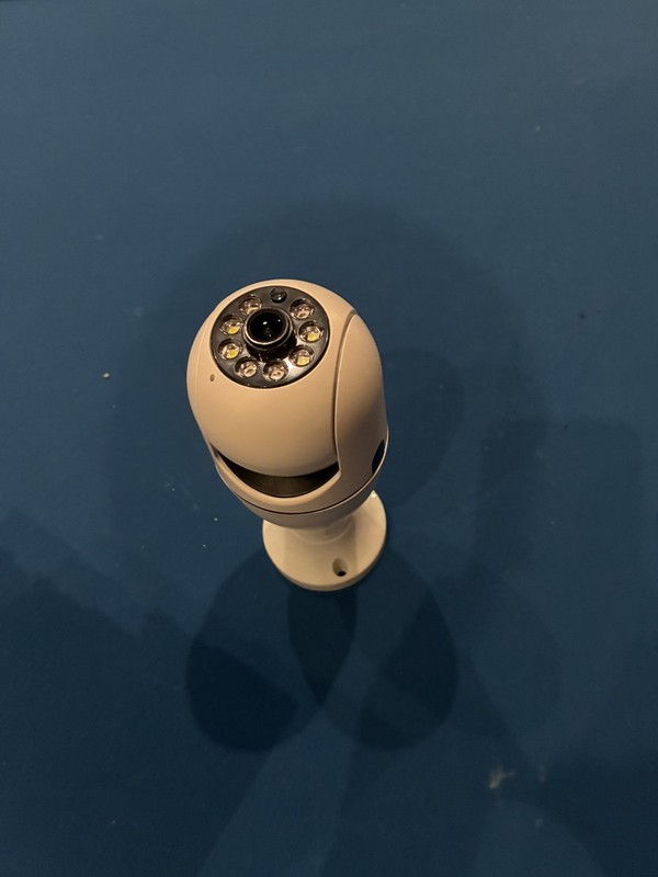 Wi-Fi Smart Camera, Install Bulb, Control With Their App, NEW, Panoramic Views gallery